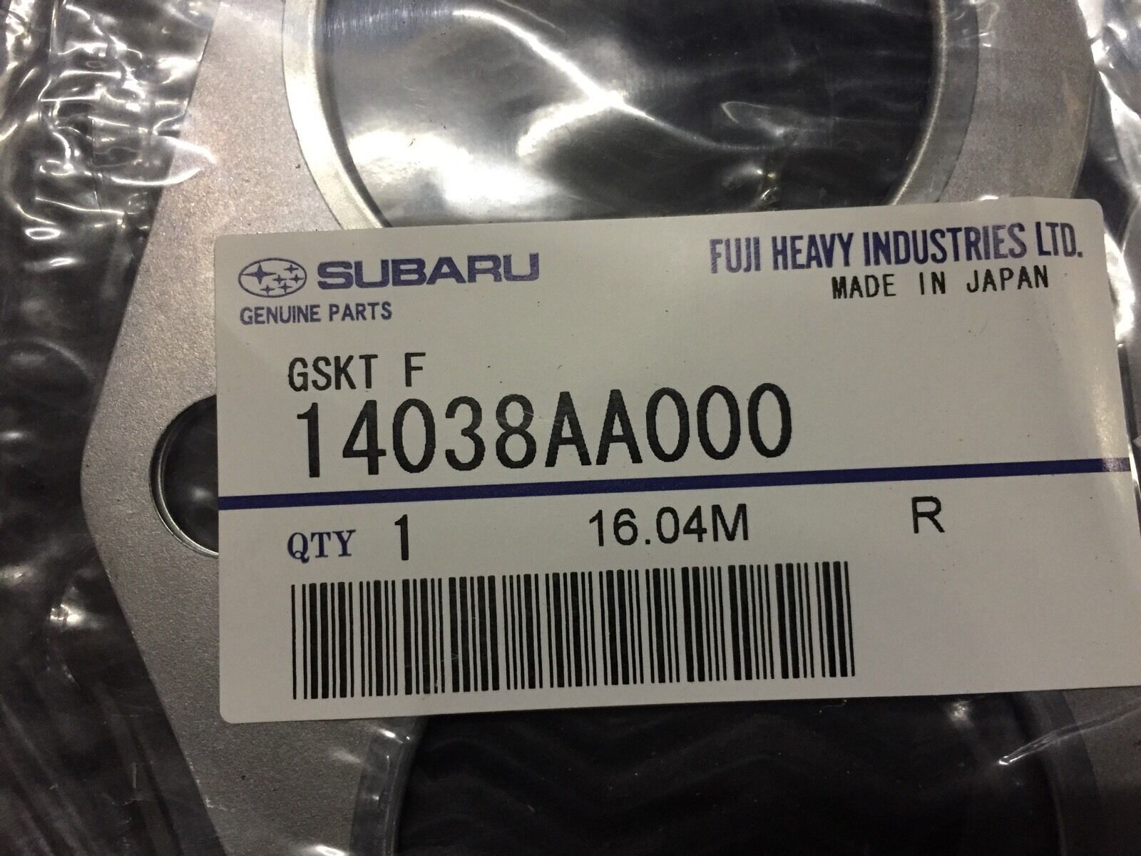 Subaru Exhaust Manifold Gaskets 14038AA000